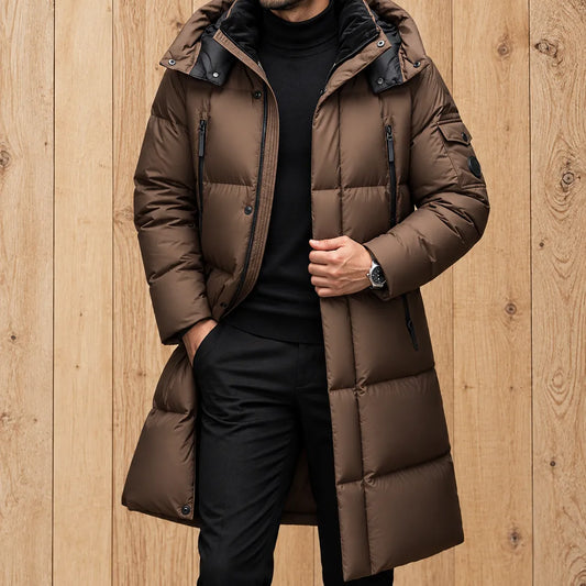 Modern Hooded Puffer Coat