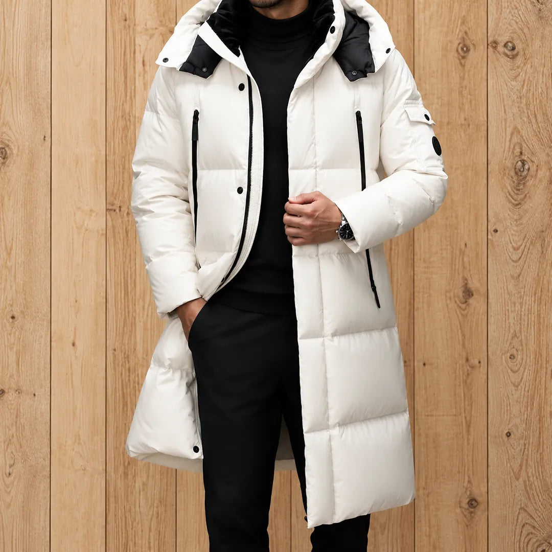 Modern Hooded Puffer Coat