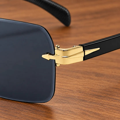 Modern Rimless Sunglasses