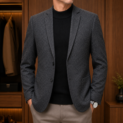 Modern Textured Blazer