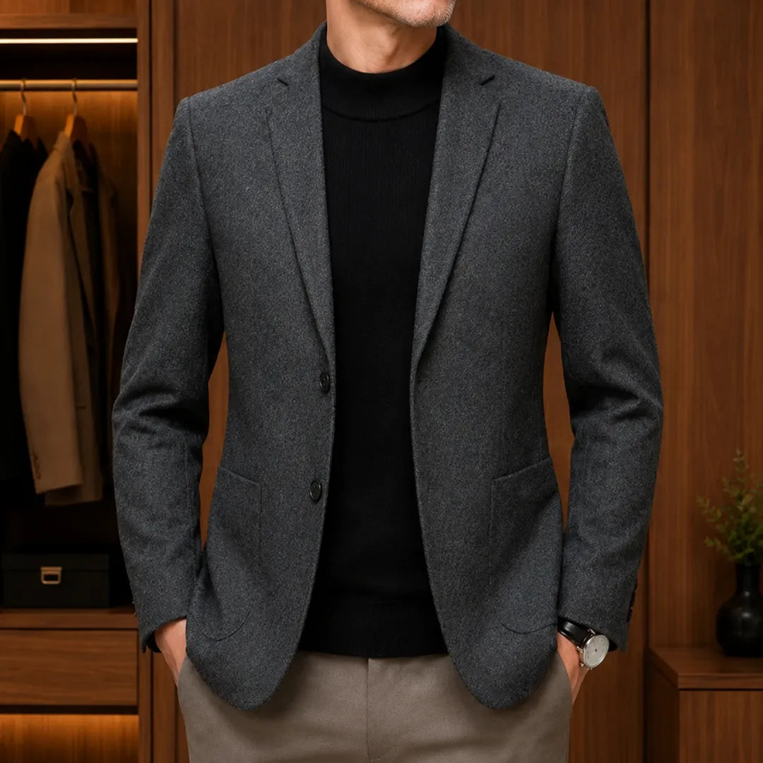 Modern Textured Blazer