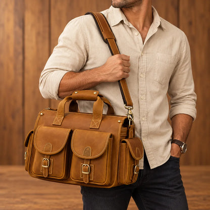 Multi-Compartment Work Bag