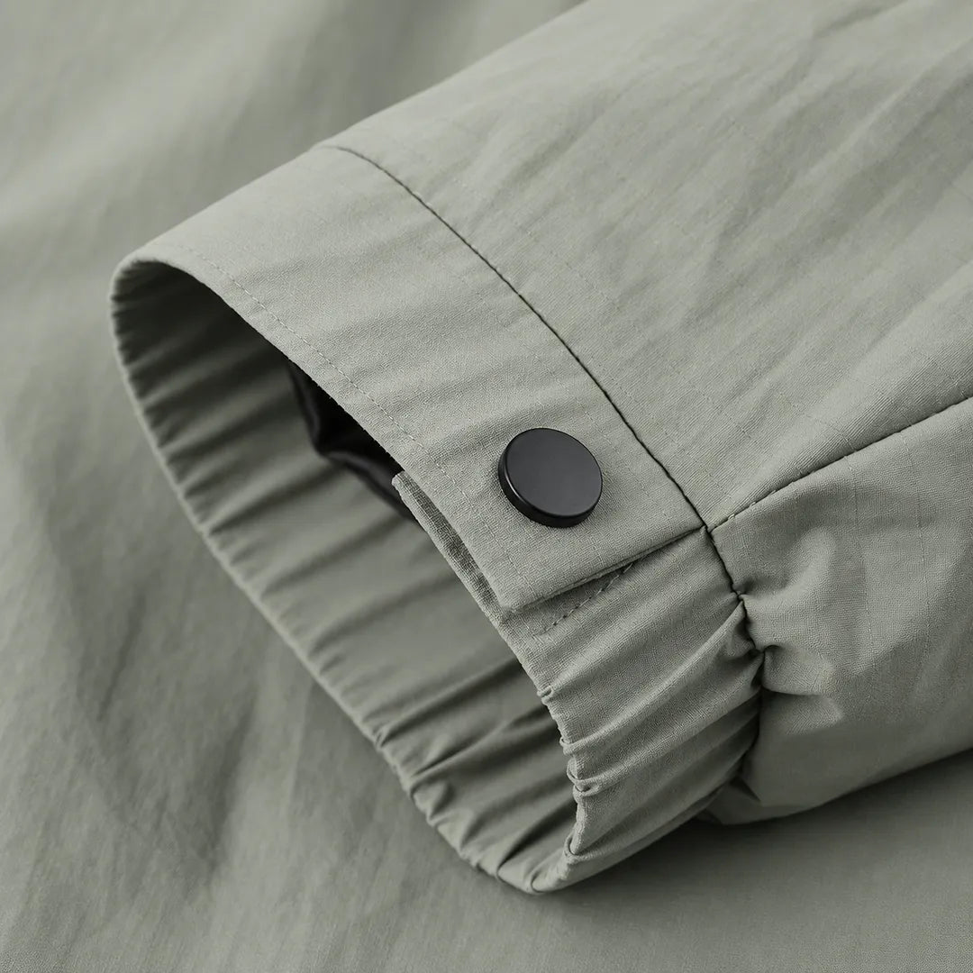 Multi-Pocket Hooded Jacket