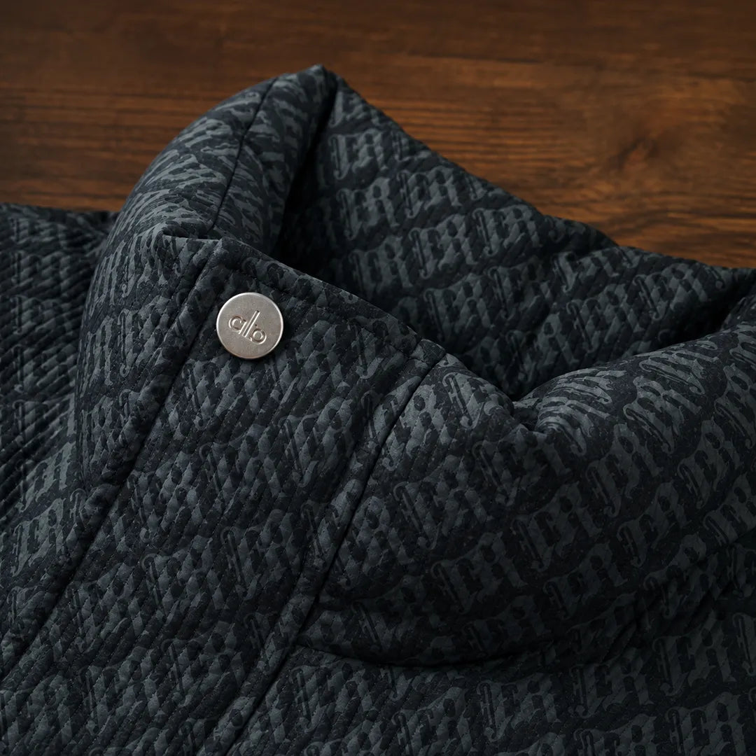 Patterned Down Jacket