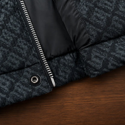 Patterned Down Jacket
