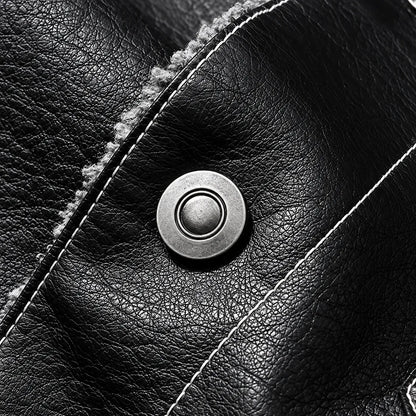 Plush Lined Snap Jacket