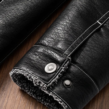 Plush Lined Snap Jacket