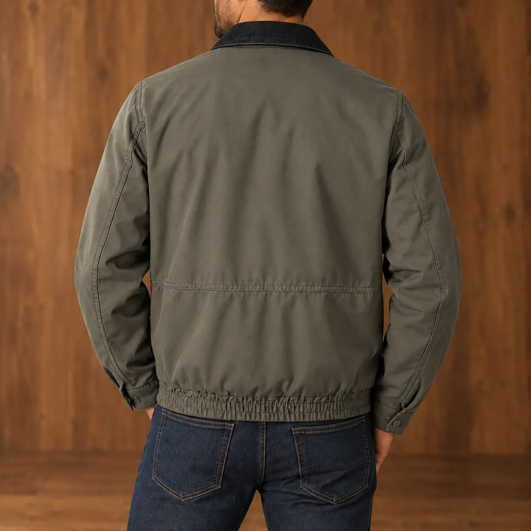 Plush Lined Zip Jacket