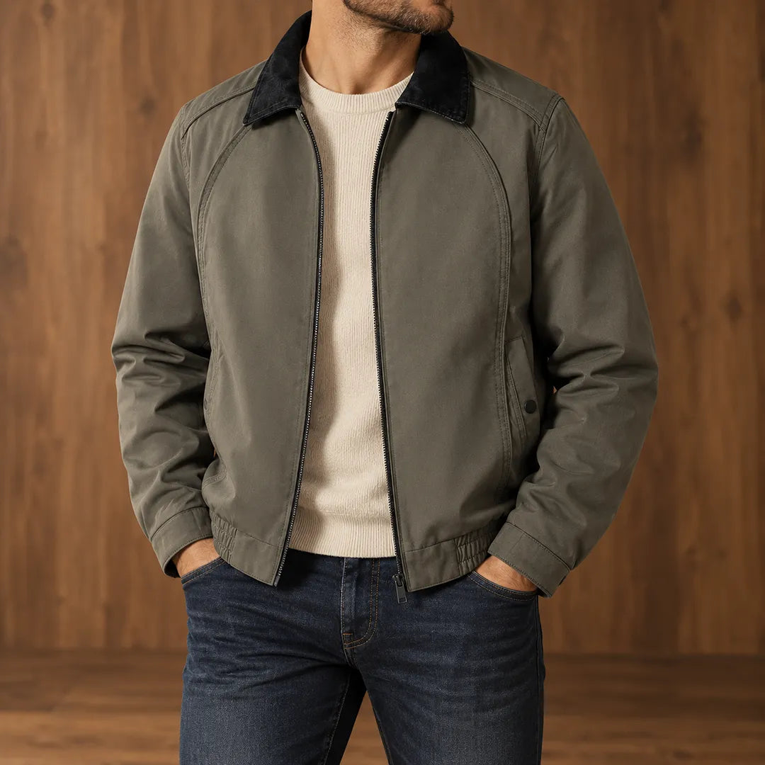 Plush Lined Zip Jacket