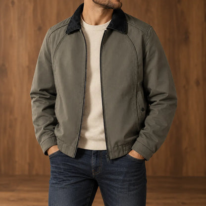 Plush Lined Zip Jacket