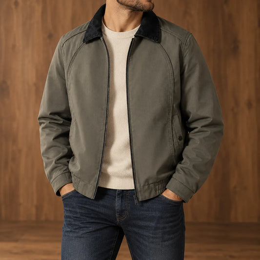 Plush Lined Zip Jacket