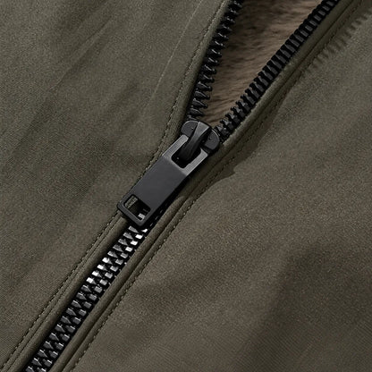 Plush Lined Zip Jacket