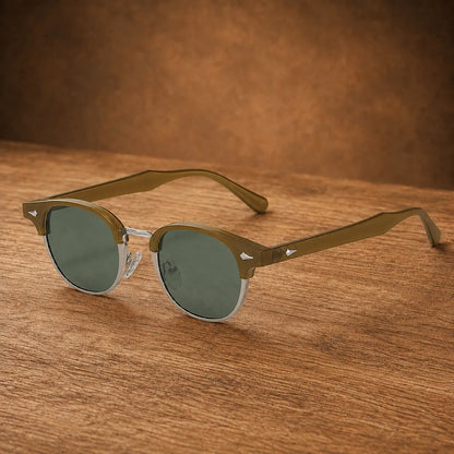 Polarized Round Sunglasses