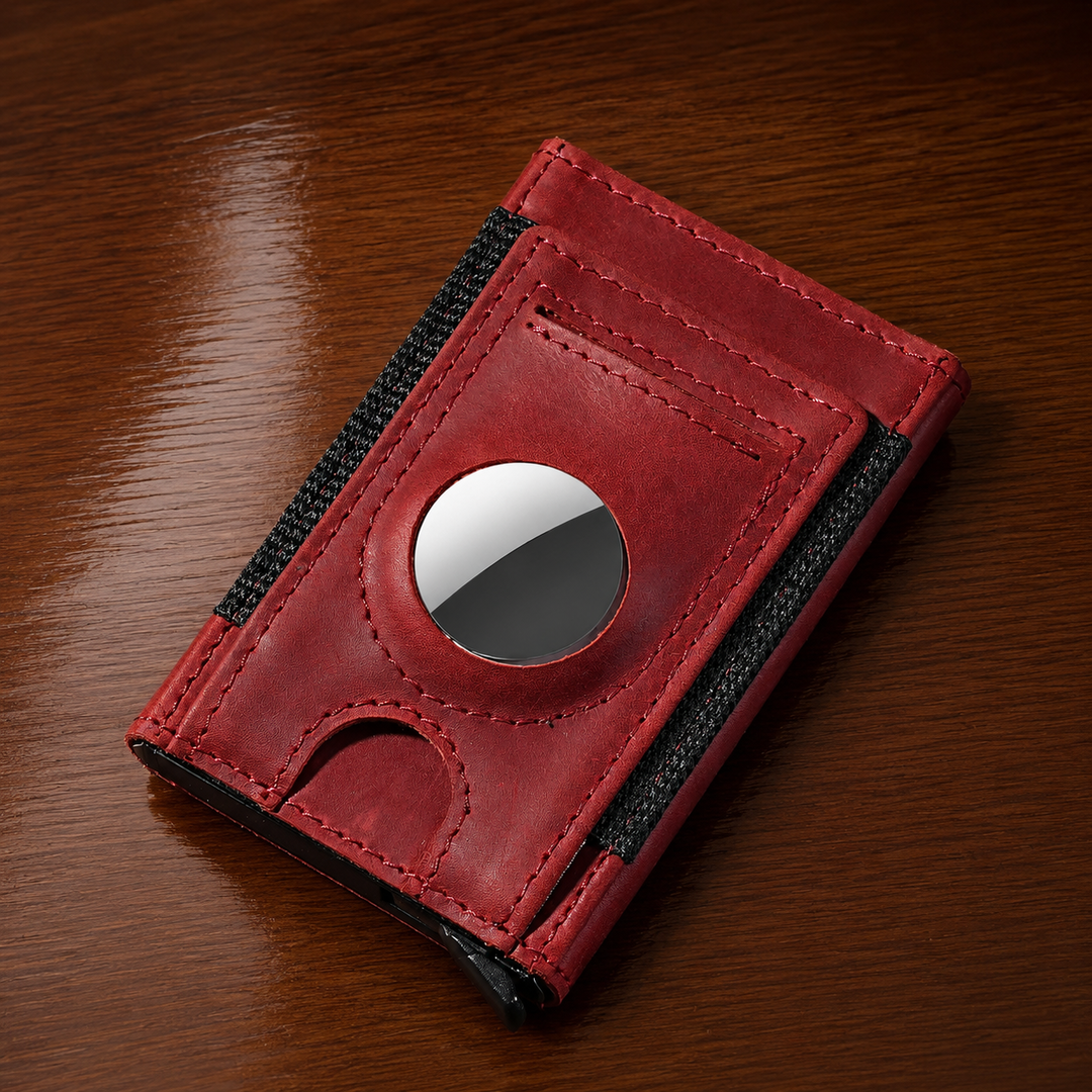 AirTag Leather Card Wallet