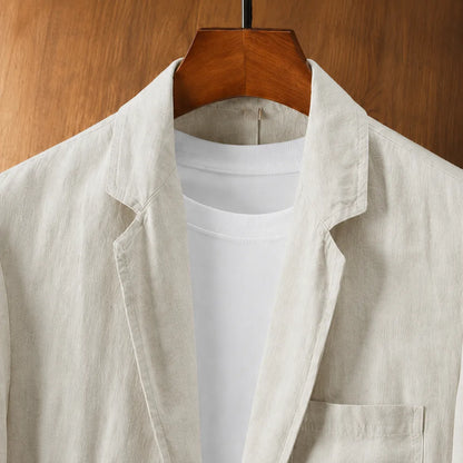 Relaxed Two-Button Blazer