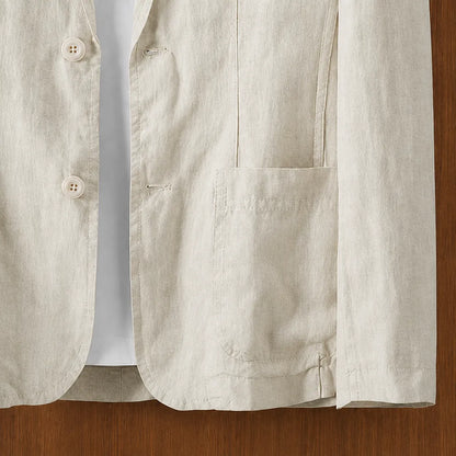 Relaxed Two-Button Blazer