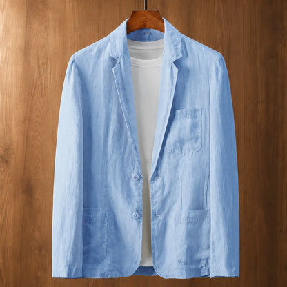 Relaxed Two-Button Blazer