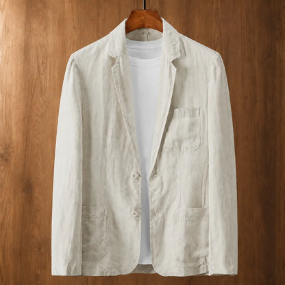 Relaxed Two-Button Blazer