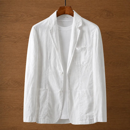 Relaxed Two-Button Blazer