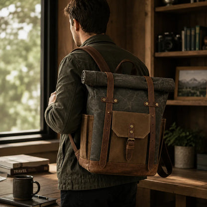 Roll-Top Utility Backpack