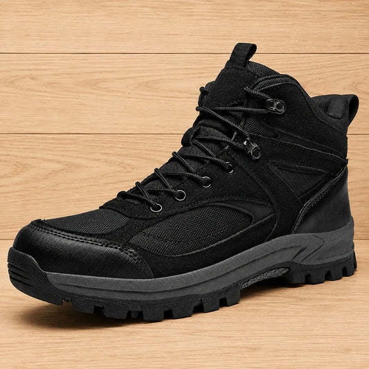 Rugged Casual Ankle Boots