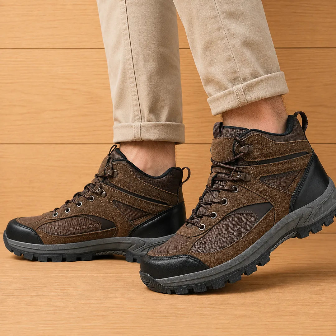 Rugged Casual Ankle Boots