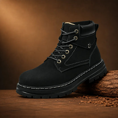 Rugged Lace-Up Boots
