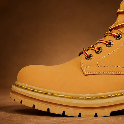 Rugged Lace-Up Boots