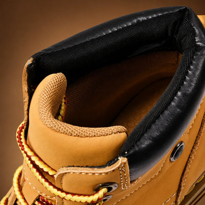Rugged Lace-Up Boots