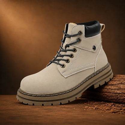 Rugged Lace-Up Boots