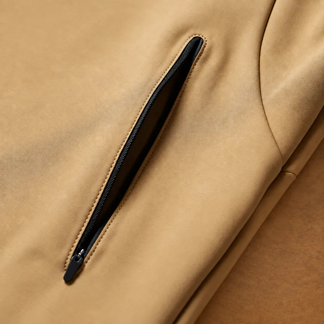 Simple Casual Hooded Jacket