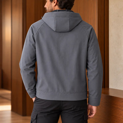 Simple Daily Hooded Jacket