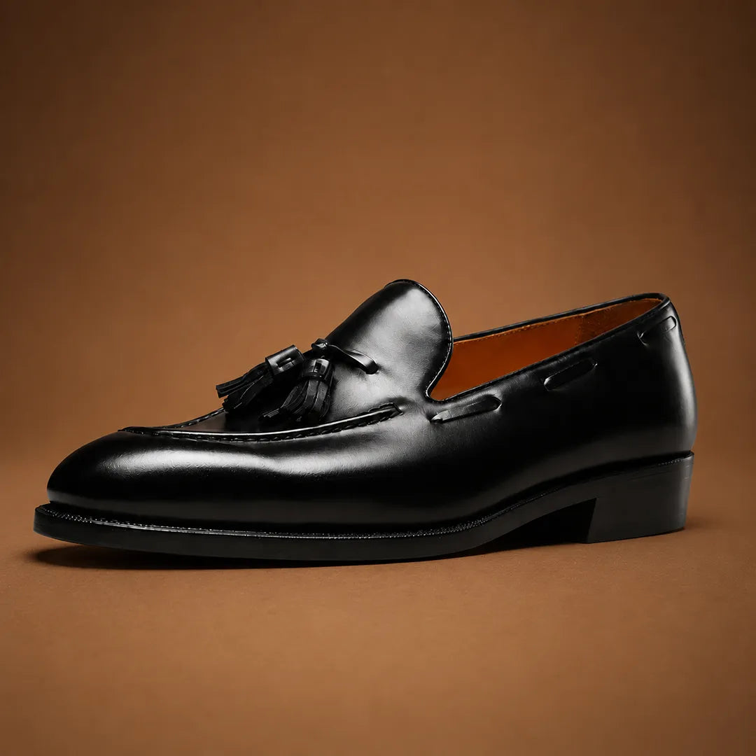 Sleek Tassel Loafers