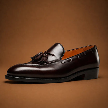 Sleek Tassel Loafers