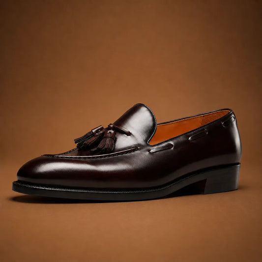 Sleek Tassel Loafers