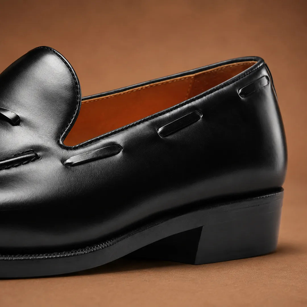 Sleek Tassel Loafers