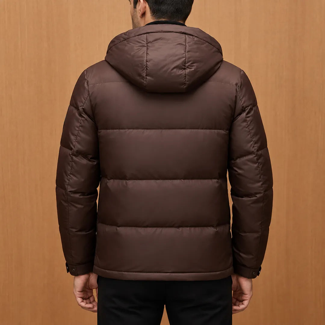 Snap-Front Puffer Jacket