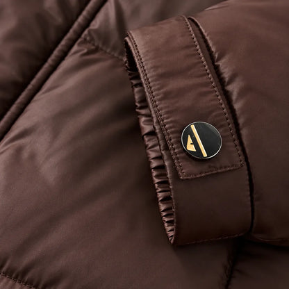 Snap-Front Puffer Jacket