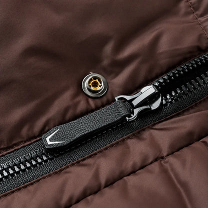 Snap-Front Puffer Jacket