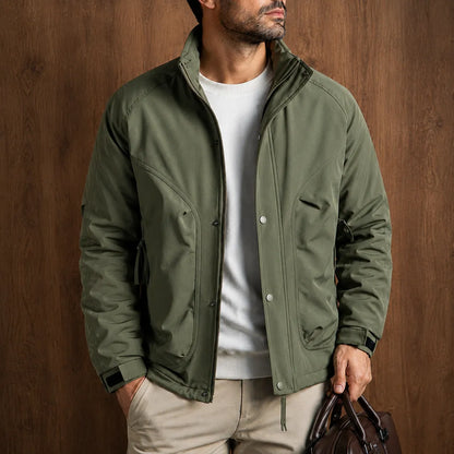 Snap Front Casual Jacket