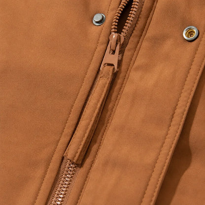Snap Front Casual Jacket