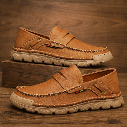 Soft Cowhide Loafers