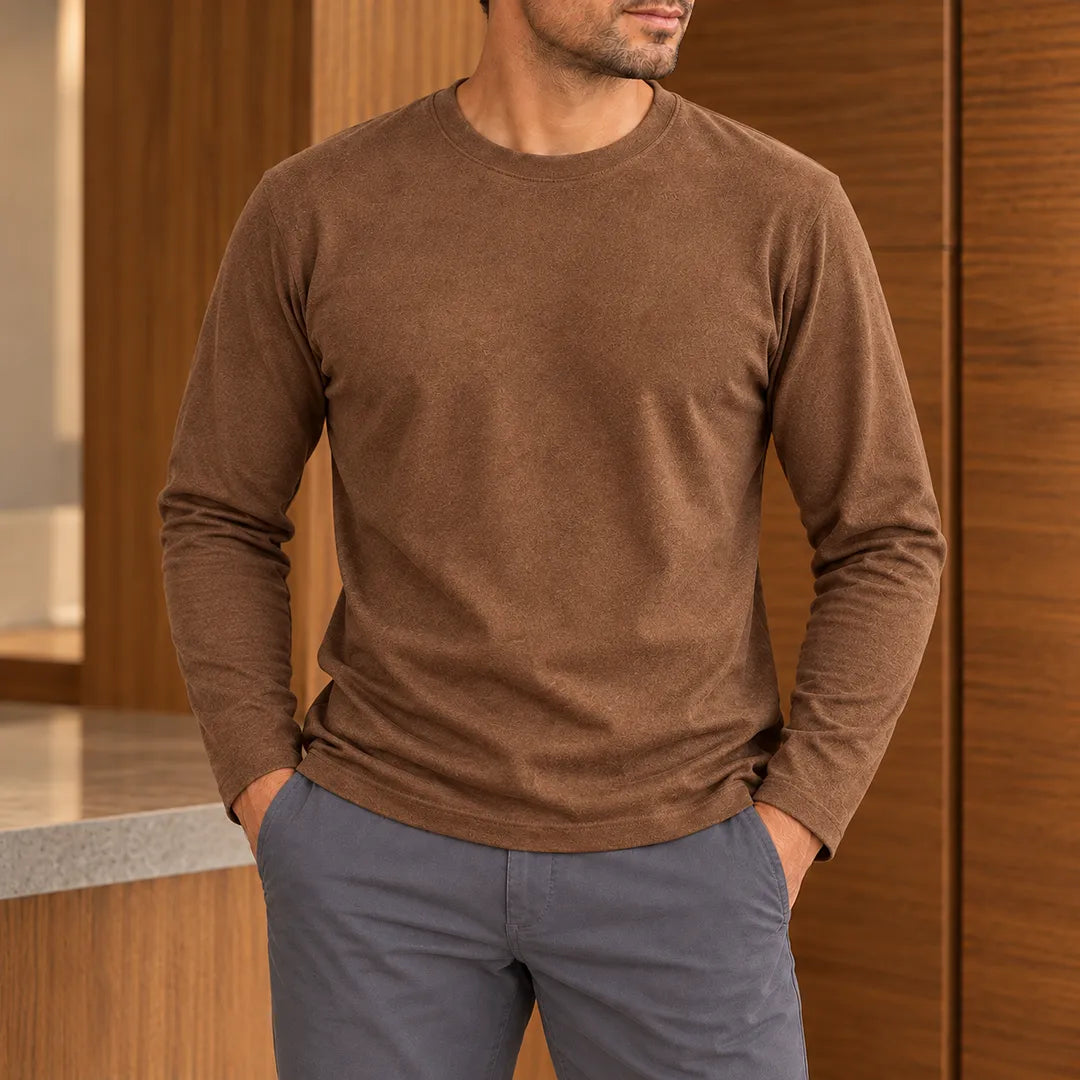 Soft Crew Neck Sweatshirt