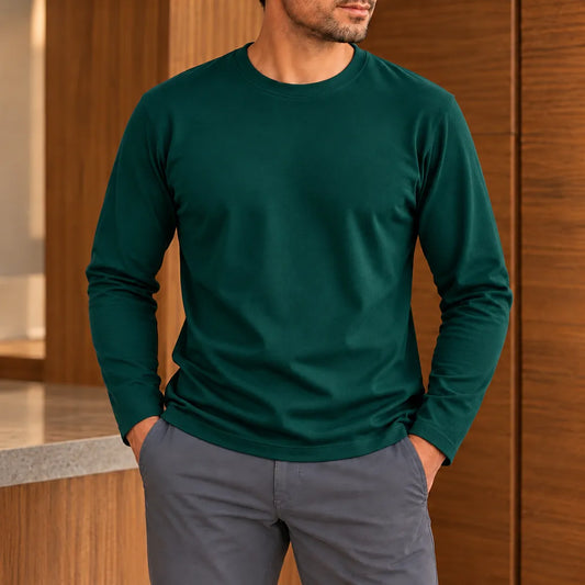 Soft Crew Neck Sweatshirt