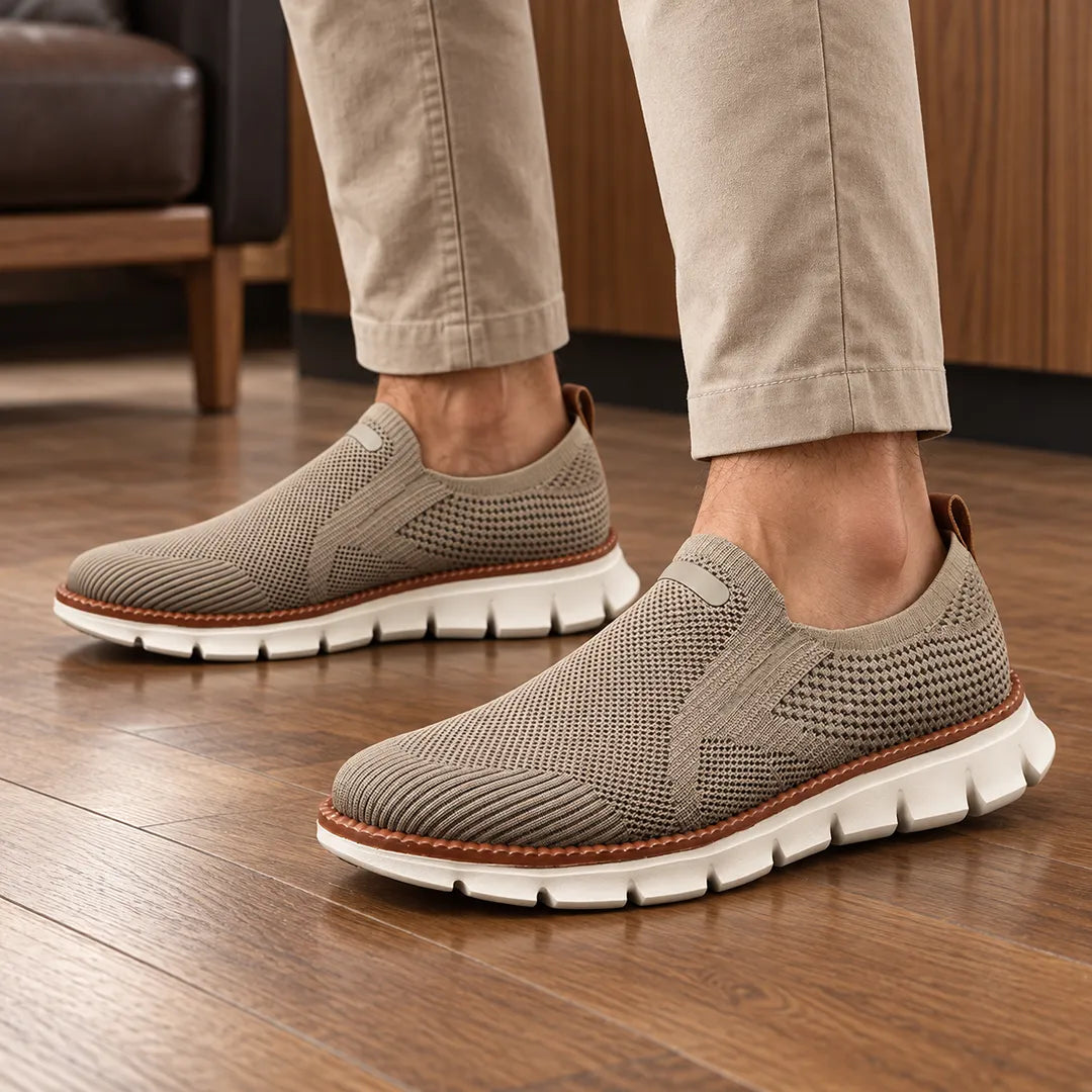 Soft Knit Slip-On Sneakers