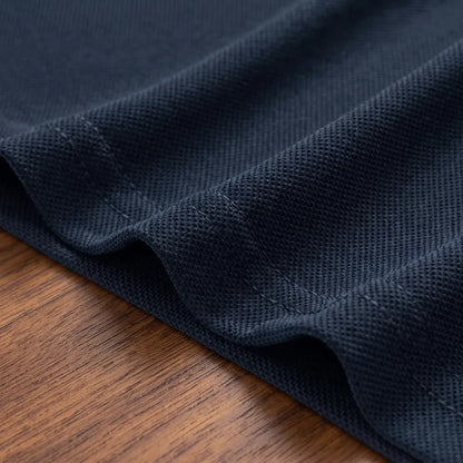 Striped Collar Polo Shirt