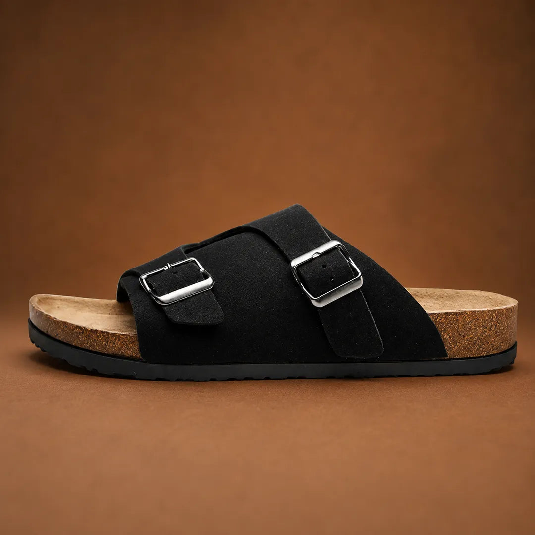 Suede Comfort Sandals