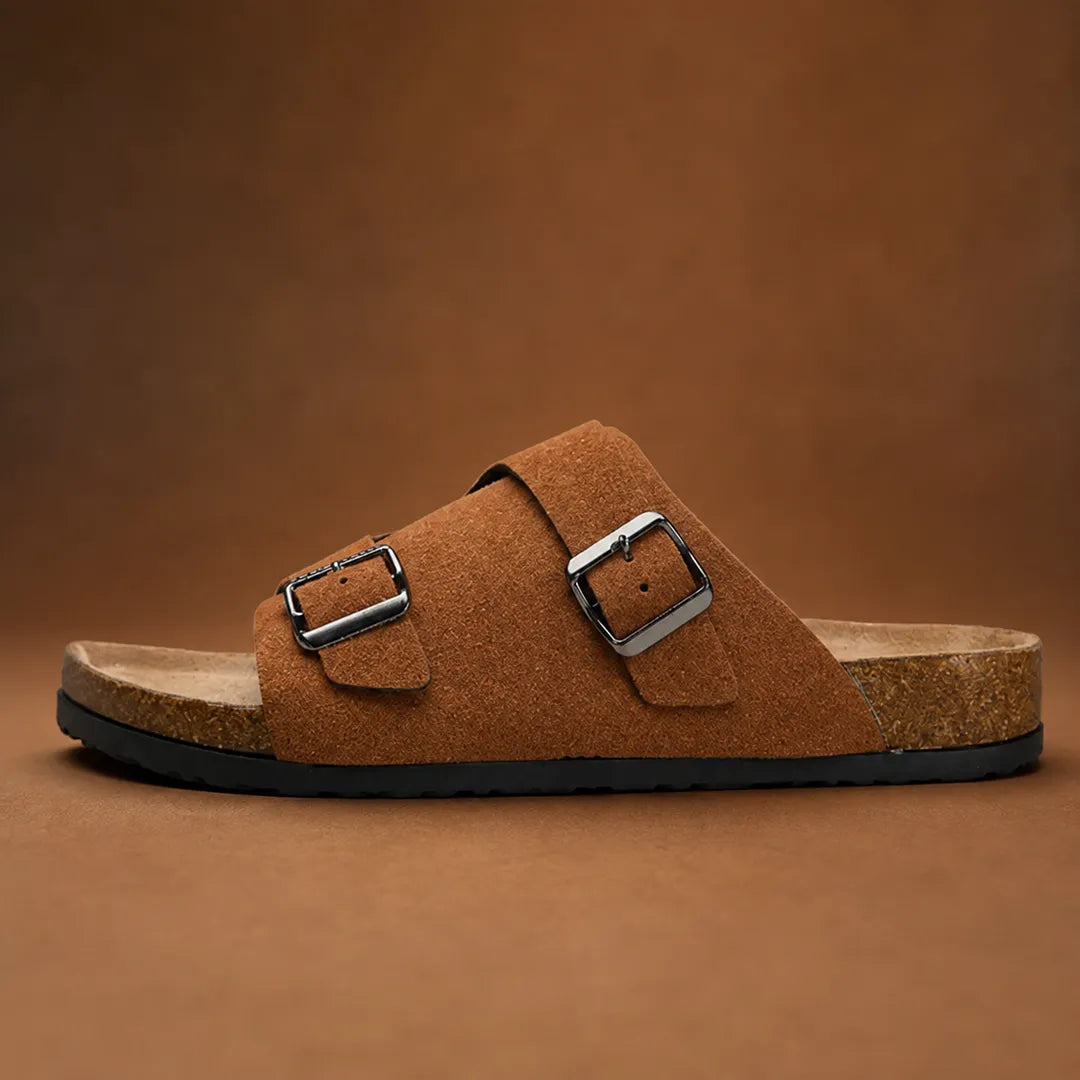 Suede Comfort Sandals
