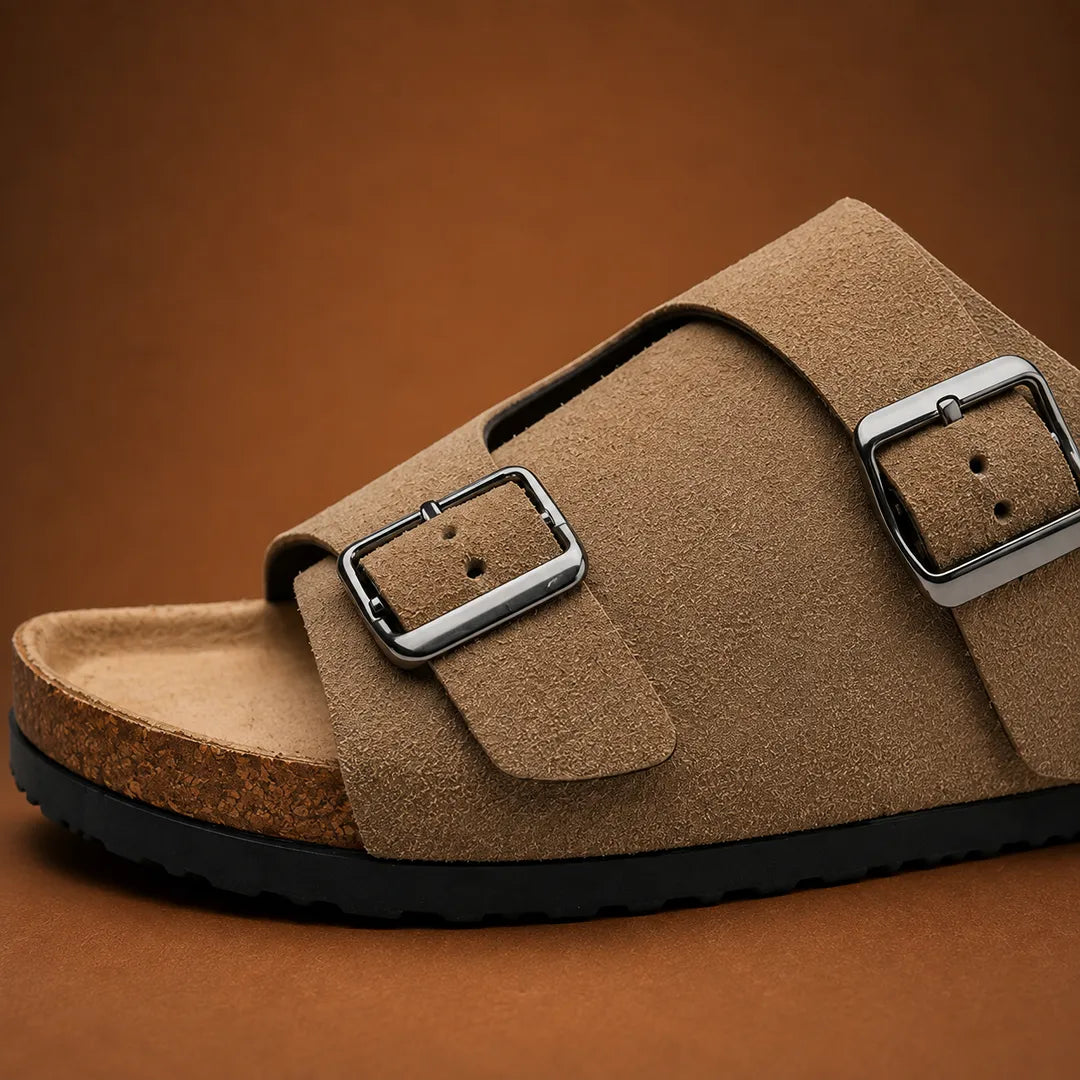 Suede Comfort Sandals