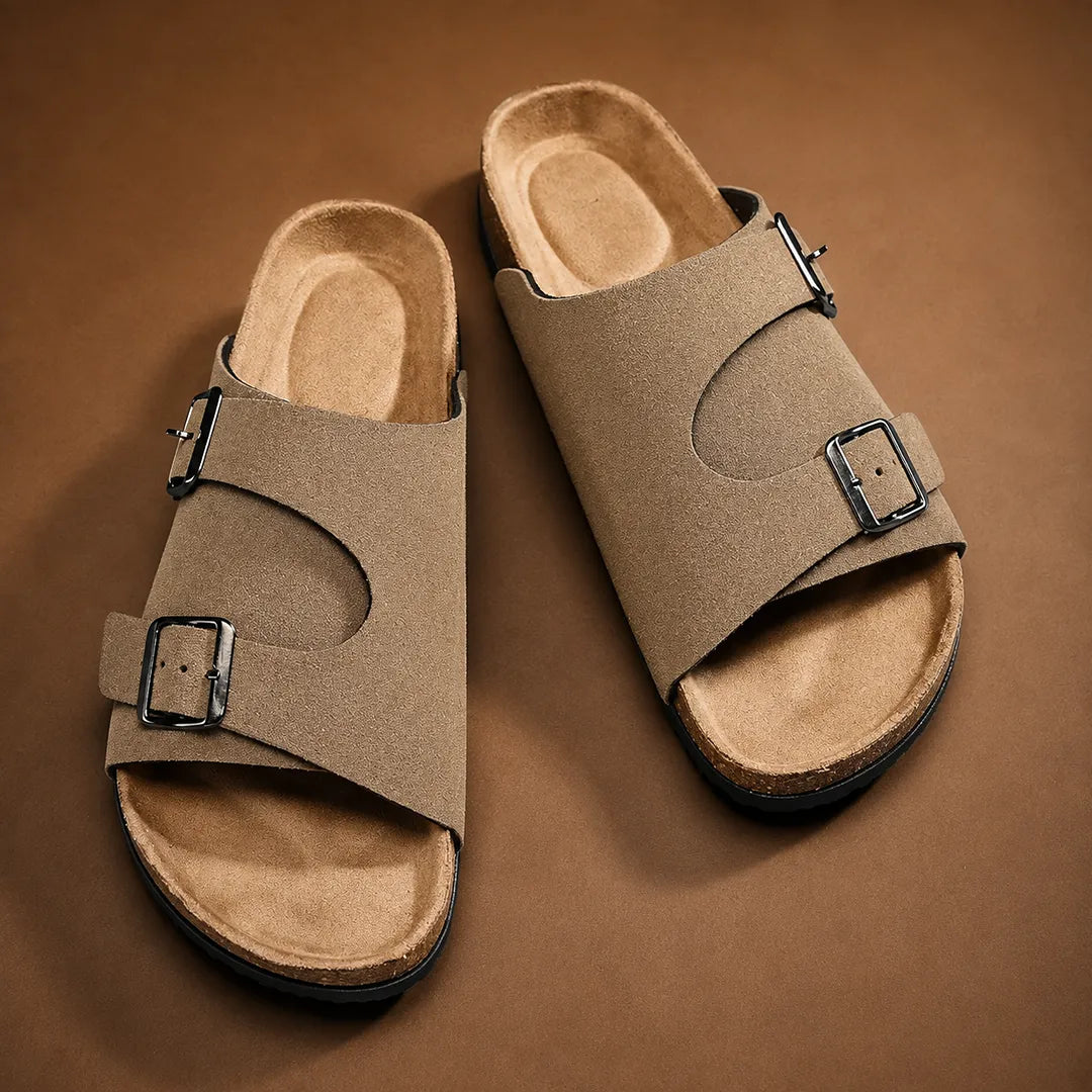 Suede Comfort Sandals